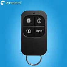 433 МГц Беспроводной пульт дистанционного управления для Сигнализация от etiger Системы S4 GSM сигнализация и Chuango хост-устройства сигнализации