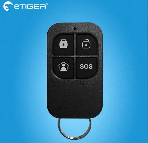 Prix 433 mhz Système D alarme Sans Fil à distance contrôleur pour Etiger S4 GSM système d alarme et Chuango alarme hôte