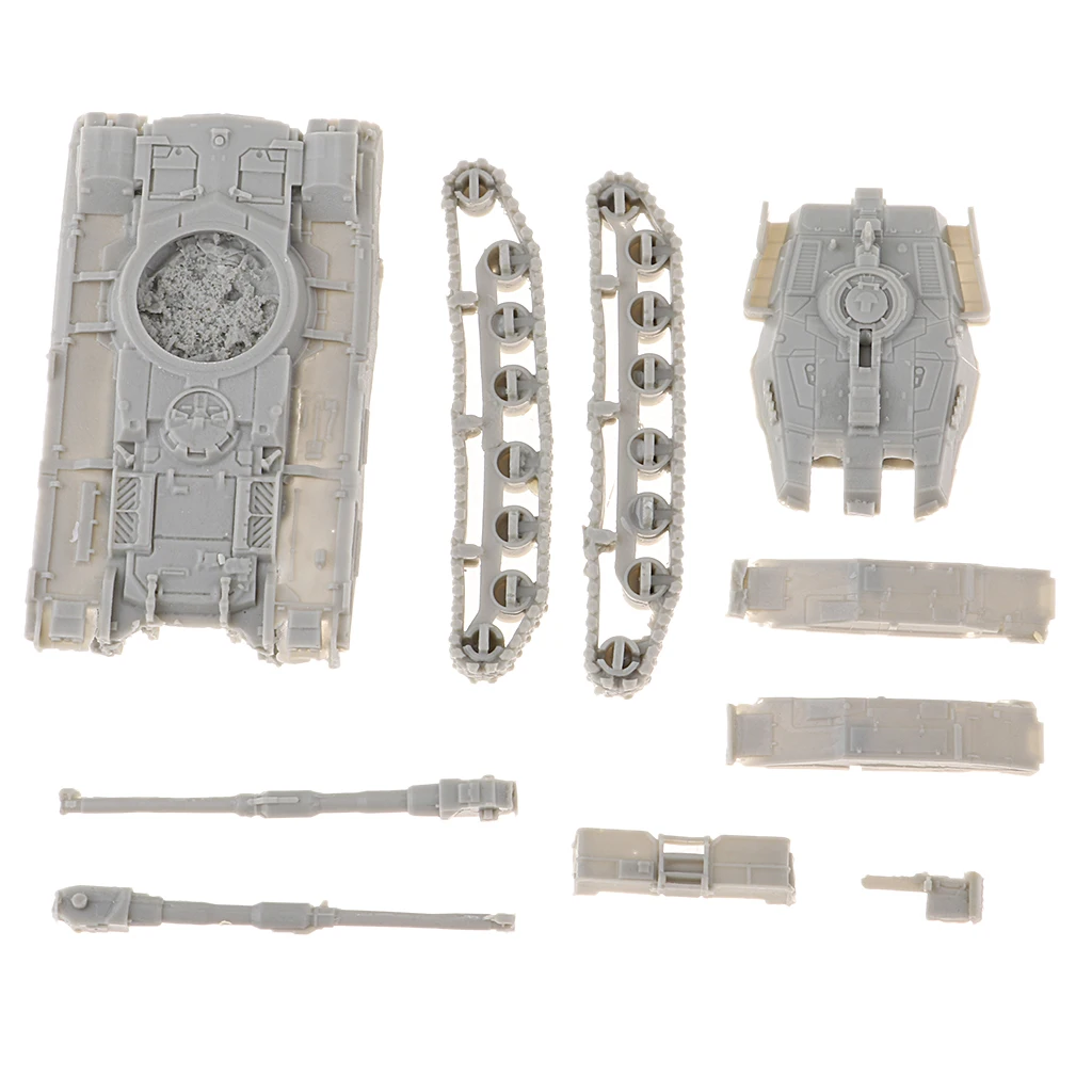 1:144 Scale Resin Union Army 61 Tank Model DIY Soldier Scene Accessories