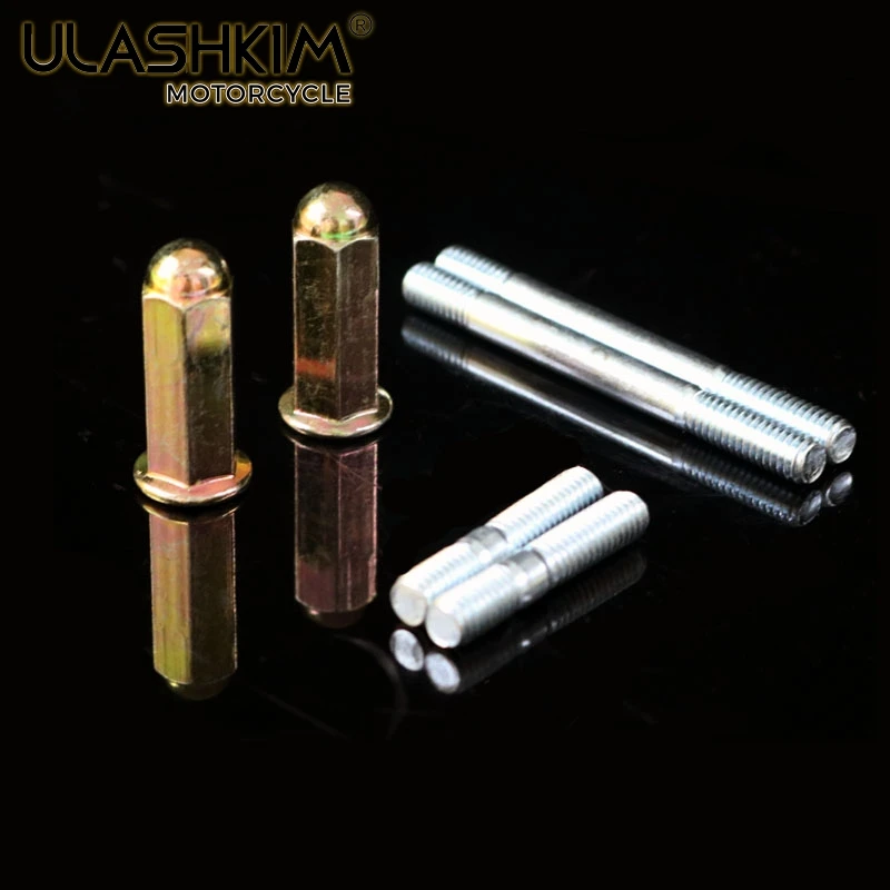 

universal motorcycle scooter Screws nut moped scooter GY6 49cc 50cc 125cc 150cc Exhaust Screw Cap M6 6mm all parts on the photo