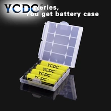 YCDC 0 riginal 4 unids/lote 55×14,5mm 1,2 V NiMh AA 2000 mAh batería recargable AA pilas recargables Ni-Mh nueva venta