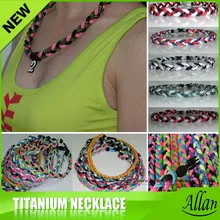 Фабричное здоровое Спортивное ожерелье с положительной энергетикой титановое ожерелье