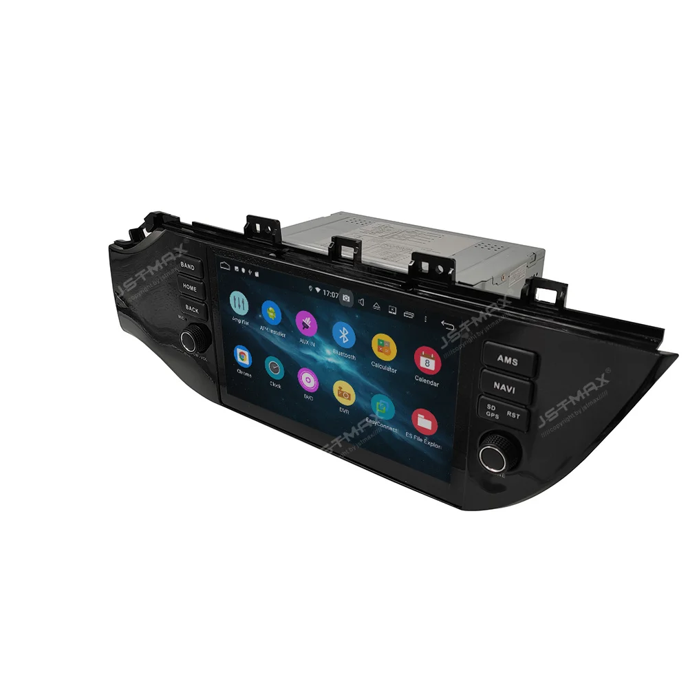 Discount JSTMAX 9" Android 9.0 car dvd for KIA K2 RIO 2017 2018 gps navi Octa Core 4GB 64GB Auto Stereo head units gps player (NO dvd) 1