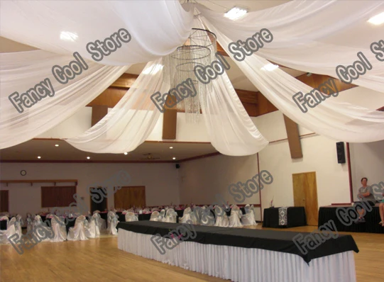 Beatiful-White-Ceiling-Drape-for-Party-Events-font-b-Canopy-b-font-Fabirc-font-b-Decoration