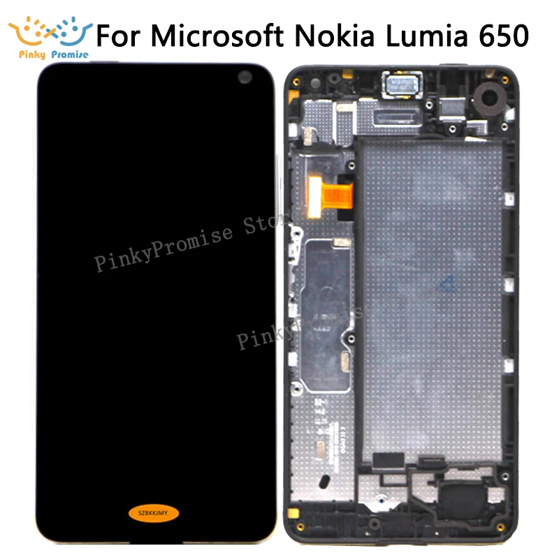 

Amoled For Nokia Microsoft Lumia 650 LCD Display with Touch Screen Digitizer Assembly With frame free shipping