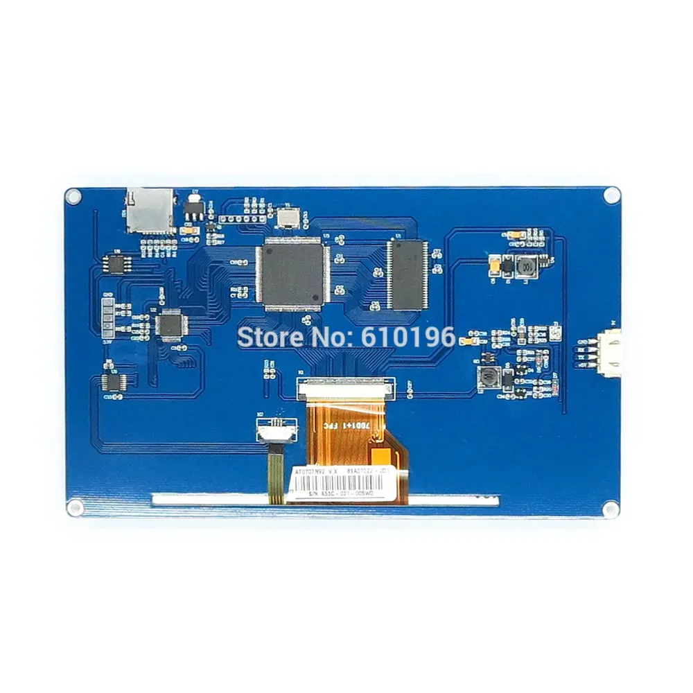 Английская версия Nextion 7," HMI Интеллектуальный ЖКД жесткий экран модуль Дисплей для Arduino lcd TFT Raspberry Pi ESP8266
