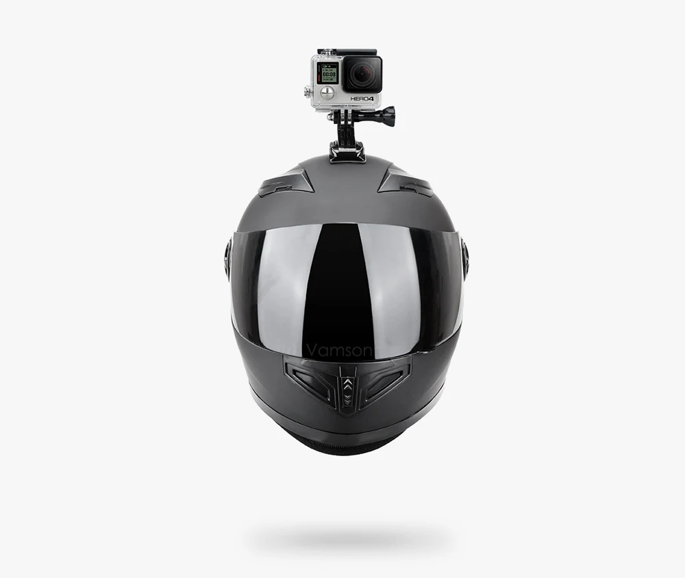 Vamson аксессуары для Gopro Hero 6 5 4 3 шлем 4 способа Регулируемые поворотные ручки шейный ремень крепление для Xiaomi YI для SJCAM VP126A