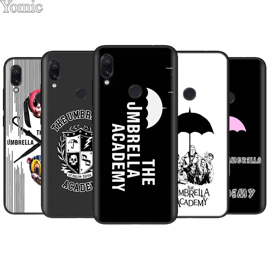 

TV The Umbrella Academy for Xiaomi Redmi 7 6 5 Note 7 5 6 Pro 4X 5A 6A S2 GO Poco F1 TPU Black Soft Case Silicone Case Cover