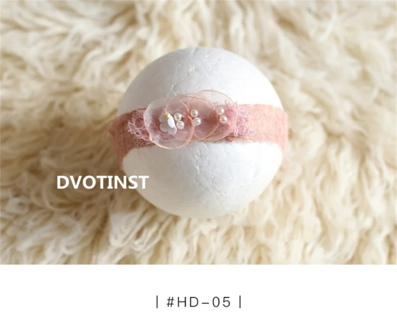 Dvotinst новорожденный реквизит для фотосъемки Милая Цветочная повязка на голову головной убор Fotografia аксессуары головной убор студия фотосессия реквизит