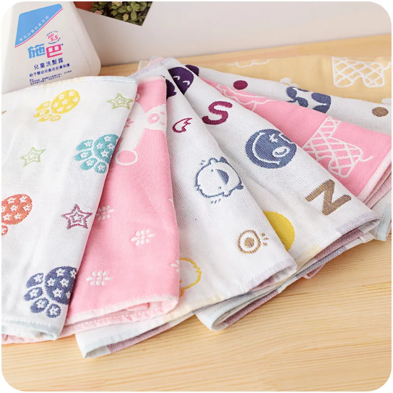 2016 Cotton Cartoon Towel small size children 50x27cm microfiber toalha de esportes Swimming Travel Gym Towel