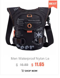 Military Leg Shoulder Men Canvas Bag Drop Messenger Waist WYbDI9EH2e