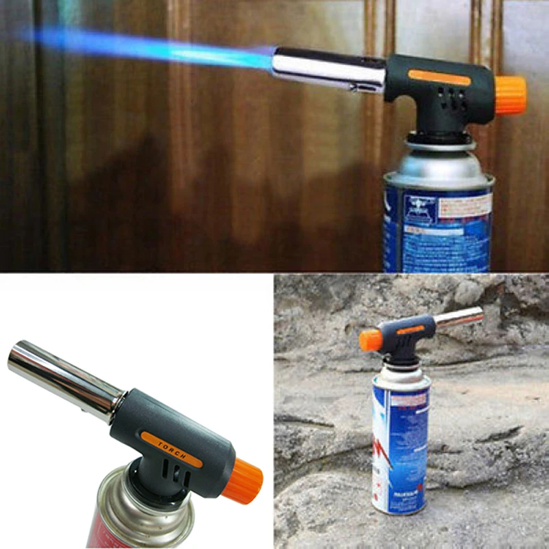 1pcs new Portable Flame Jet Gas Butane Blow Torch Burner Welding Soldering Lighter Tool