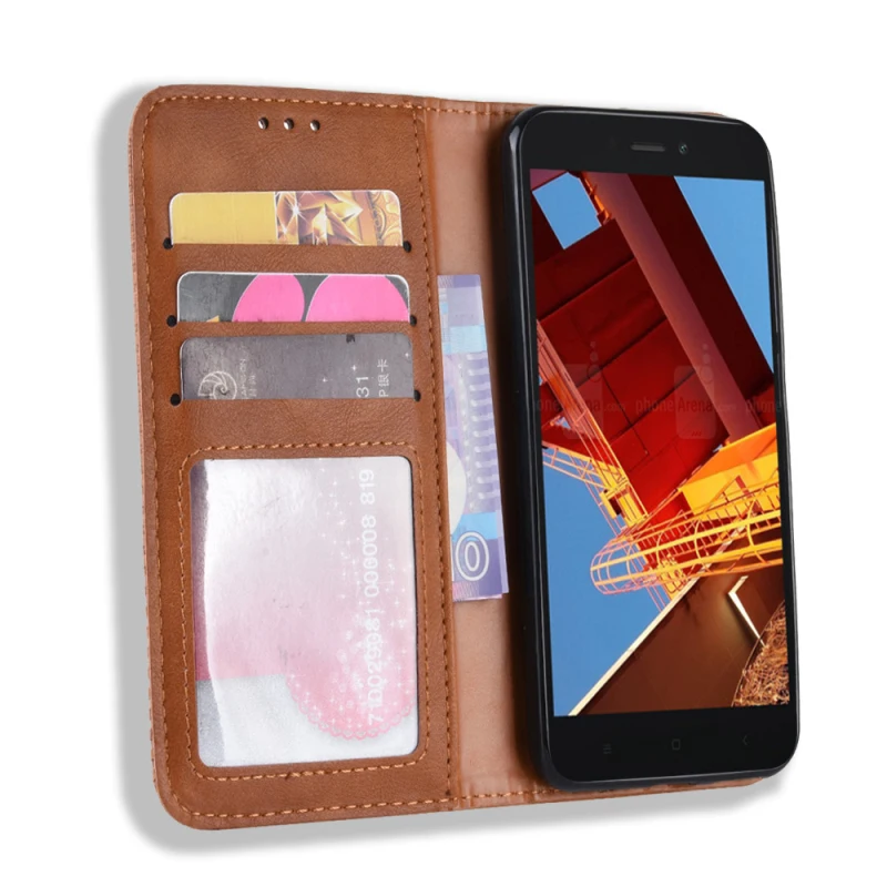 Xiaomi Redmi GO Retro leather flip case_97