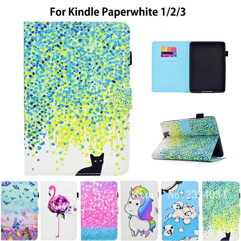 Умный чехол Kindle Paperwhite из искусственной кожи для Amazon 6 дюймов 1 2 3 6th (2012 2013 2015)|kindle
