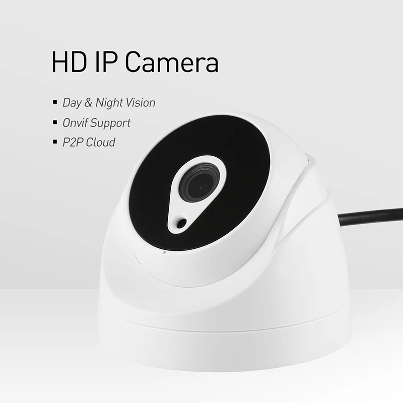 POE HD 1080P 24 LED ИК внутренняя IP камера купольная 2.0MP безопасности ONVIF ночное видение P2P