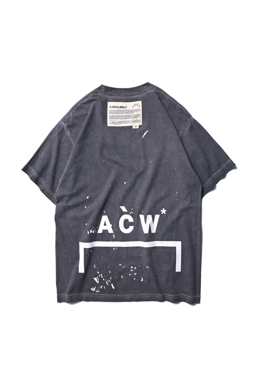 A-COLD-WALL ACW t shirt Wen 1:1 Top tees Fashion Casual Hip hop ACW Cotton