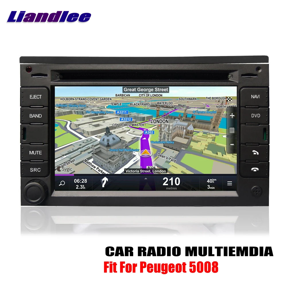 Cheap Liandlee For Peugeot 5008 2012~2013 Android Car Radio CD DVD Player GPS Navi Navigation Maps Camera OBD TV HD Screen BT Media 3