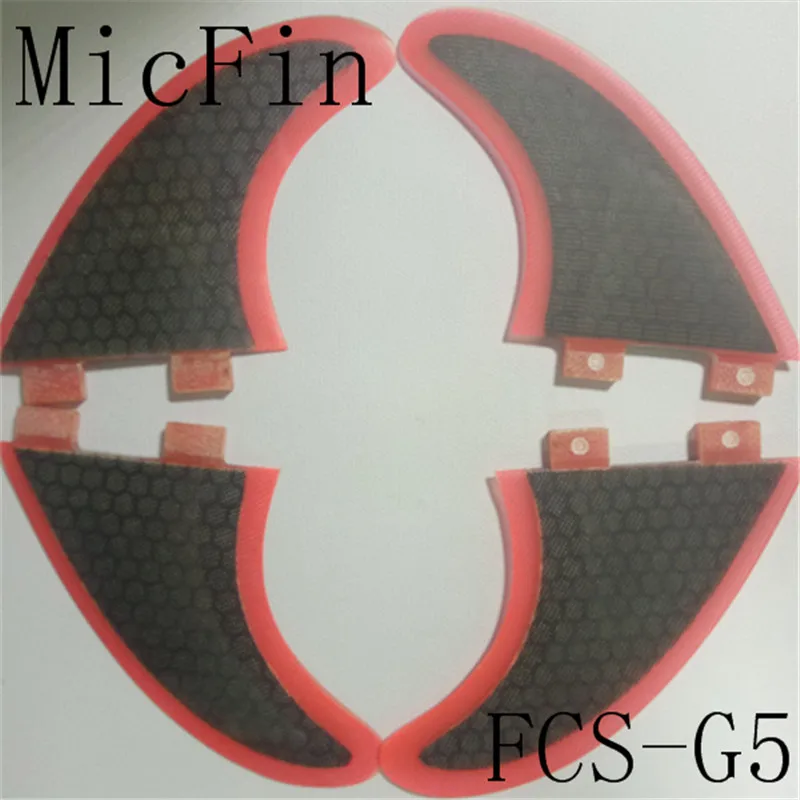Micfin 2g5 2g3 плавники серфинга GRP серфинг FCS 2 слева и 2 справа 4 шт. quilhas FCS fin Quad плавники