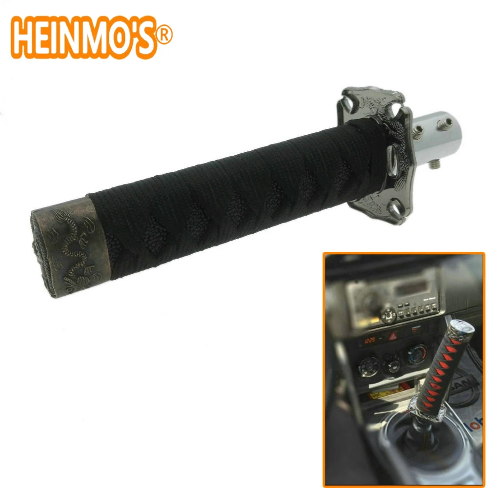 Car Styling Katana Samurai Sword Shift Knob Shifter Gear Knob Metal Weighted Sport Shift Knob