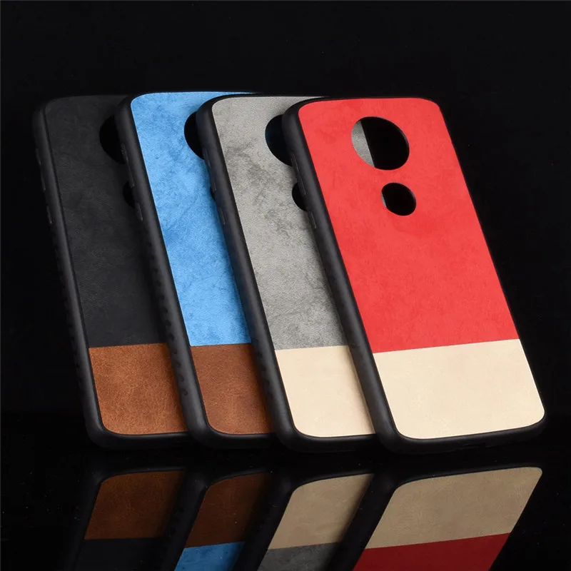 Чехол для Motorola Moto E5 Plus чехол ковбойский ПК + ТПУ роскошный кожаный XT1944 | Мобильные