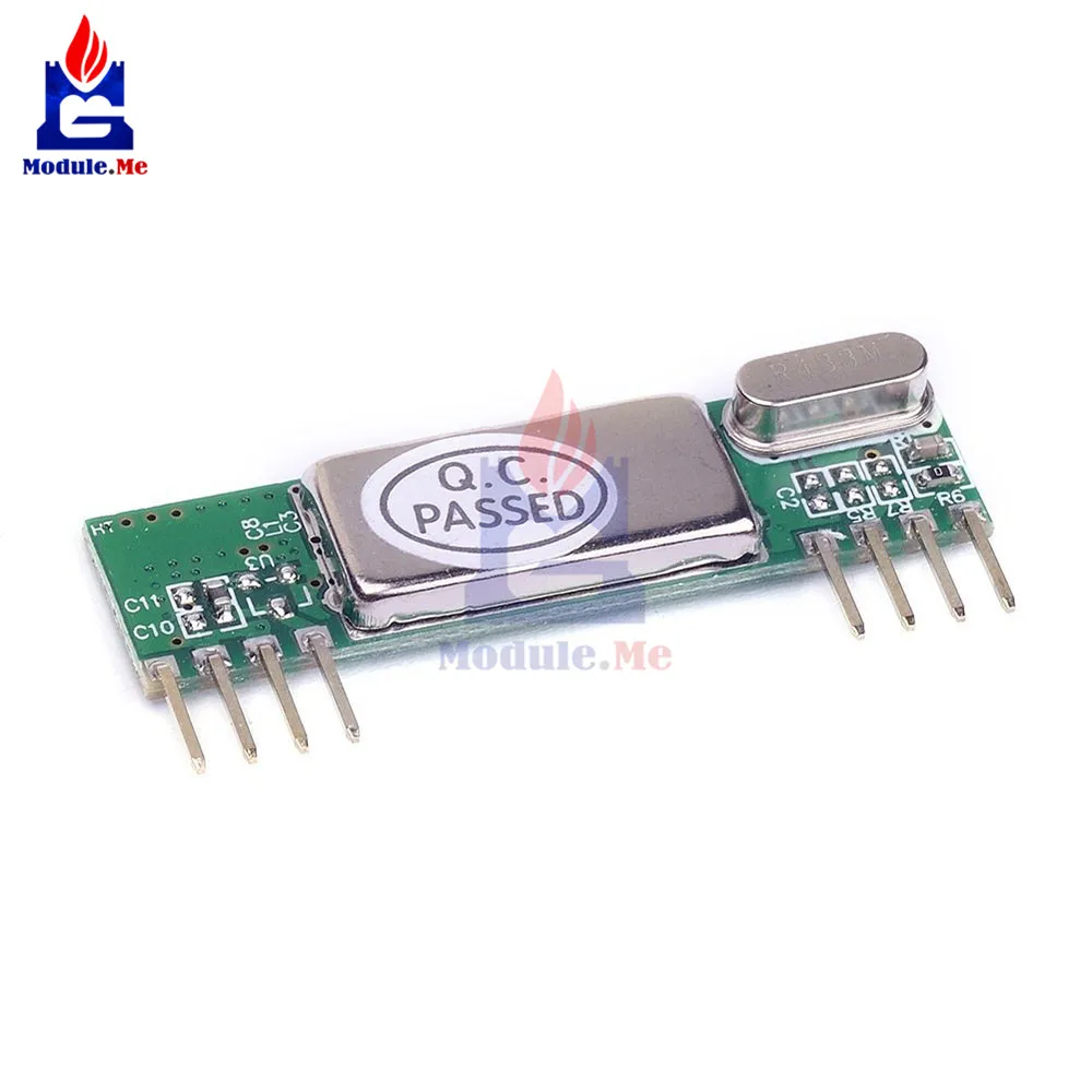 

DC3V-5.5V RXB6 433Mhz RF Superheterodyne Wireless Receiver Module for Arduino/ARM/AVR