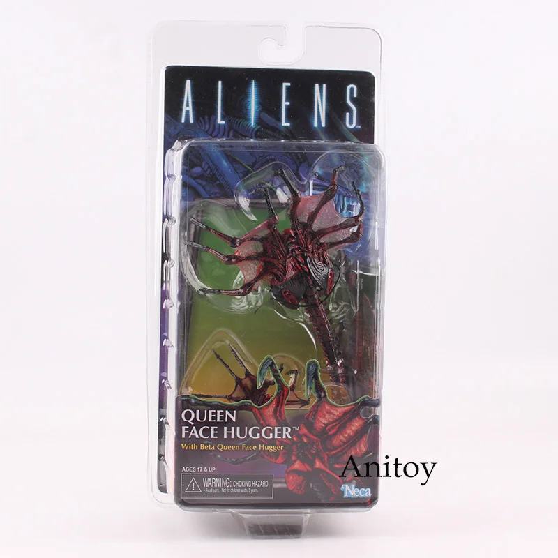 Экшн фигурка анитоя NECA грудь заусенец лицо королевы воин Инопланетянин ПВХ