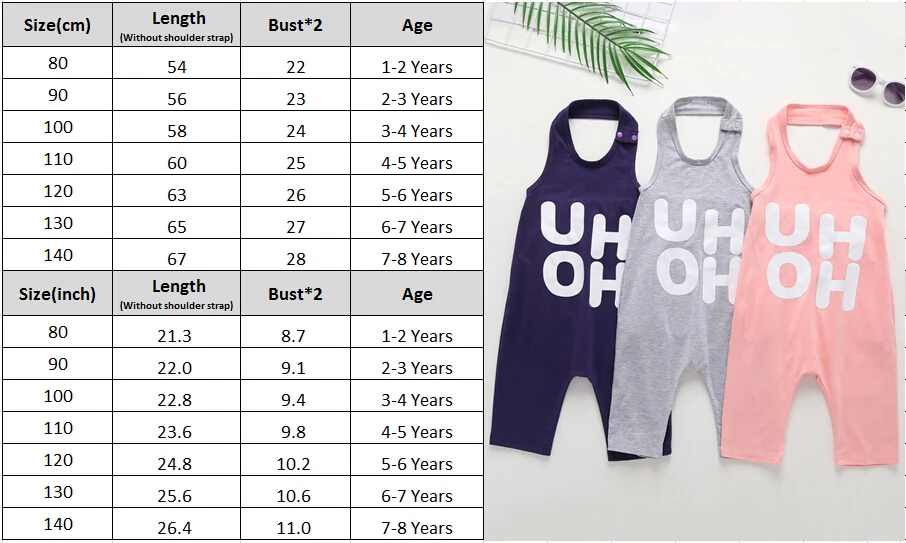 UHOH/ комбинезон без рукавов для маленьких мальчиков и девочек, Модный комбинезон, летняя свободная одежда