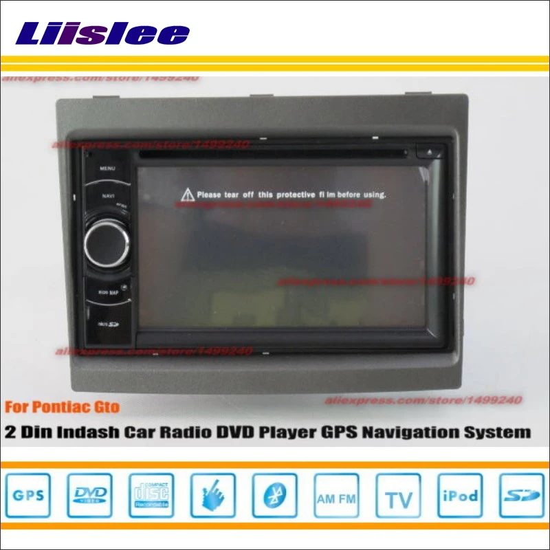 Clearance Liislee For Pontiac Gto 2004~2007 Car Radio Stereo CD DVD Player GPS NAVI / HD Touch Audio Video S100 Nav Navigation System 1
