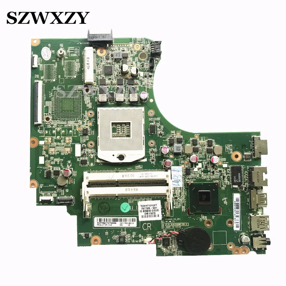 Высокое качество для HP 250 G2 15-D серии Материнская плата ноутбука 787799-501 787799-001 GPA989 HM76