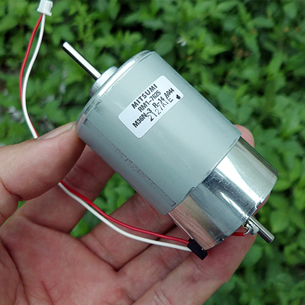 

AIYIMA DC12V 2800rpm 555 DC Motor Micro Current High Torque Long Work Time For Copier Digital Appliance Precision Motors