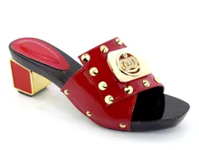 2016 hochzeit Brautschuhe Abendgesellschaft Kristall, High Heels Frauen Schuhe Sexy frauen Pumpt Brautschuhe KL1613 rot farbe.