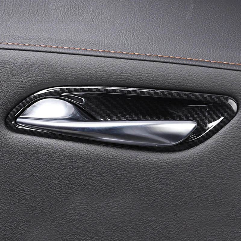 Внутренняя Рамка дверной ручки отделка чаши покрытие для интерьера для Cadillac XT4 авто-укладки
