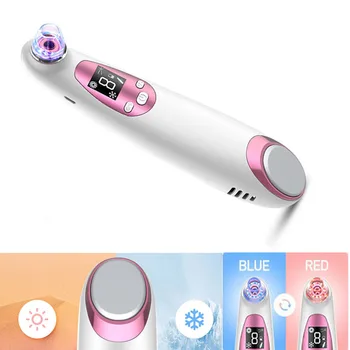 

NEW Blackhead Vacuum Suction Pore Vacuum Cleaner Photon Rejuvenation Facial Blackhead Acne Removal Tools Ice Compress Skin Care