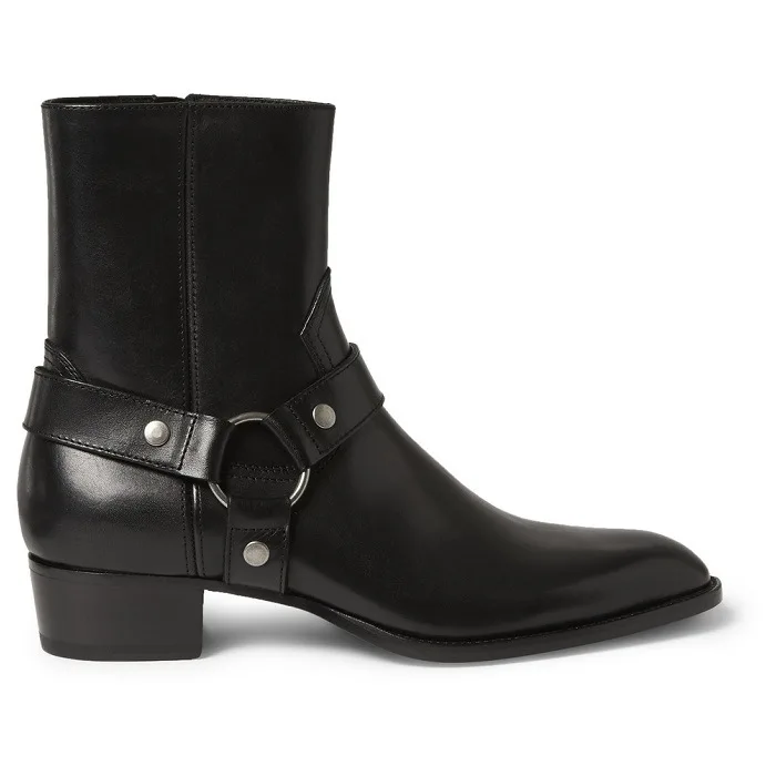 Martin Marrón De Cuero Señaló Británica Black Botas Ayuda Negro Nuevo Scrub Los Personalidad brown Alta Hombres 0q5ngOw