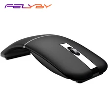 FELYBY M9, Двухрежимная Беспроводная Bluetooth мышь, 1600 dpi, зарядка, ультра-тонкая Бесшумная мышь для настольного компьютера, ноутбука, офиса