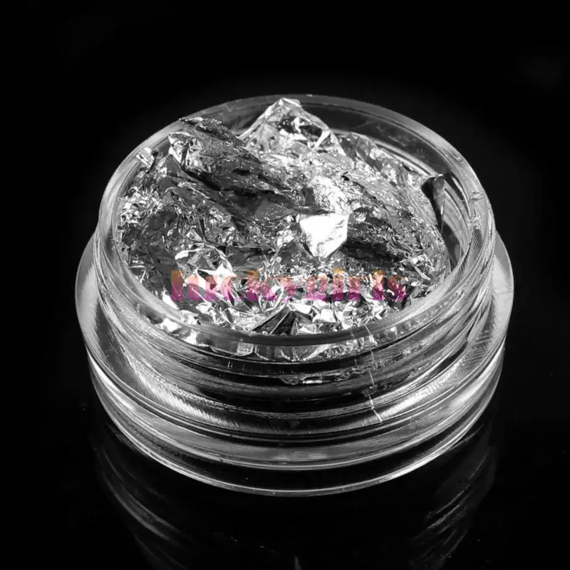 12 Boxes/Set Multicolor Foils Shiny Sparkles Gold & Silver Nail Art Glitter Stickers DIY Decoration 3
