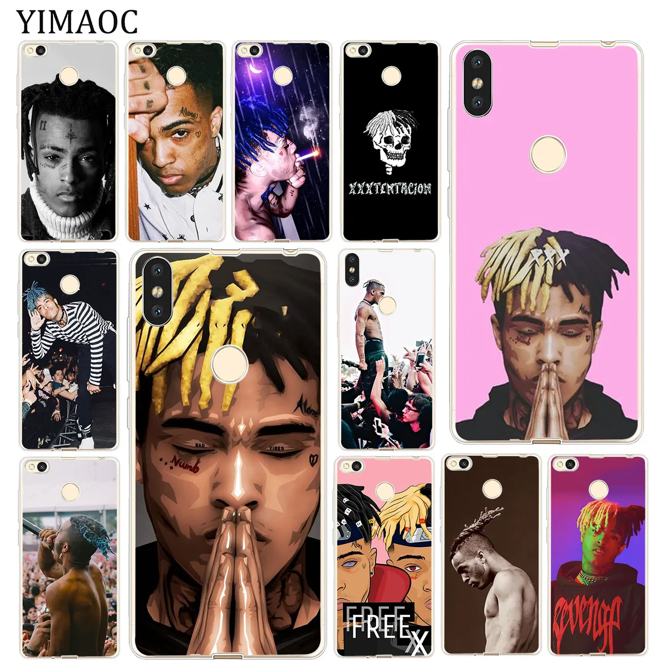 YIMAOC Rap Singer XXXTentacion MC Soft Case for Xiaomi MI Redmi 8A 7A 6A 5A 4X Note 8 7 6 Pro 5 Plus Cover | Мобильные телефоны и