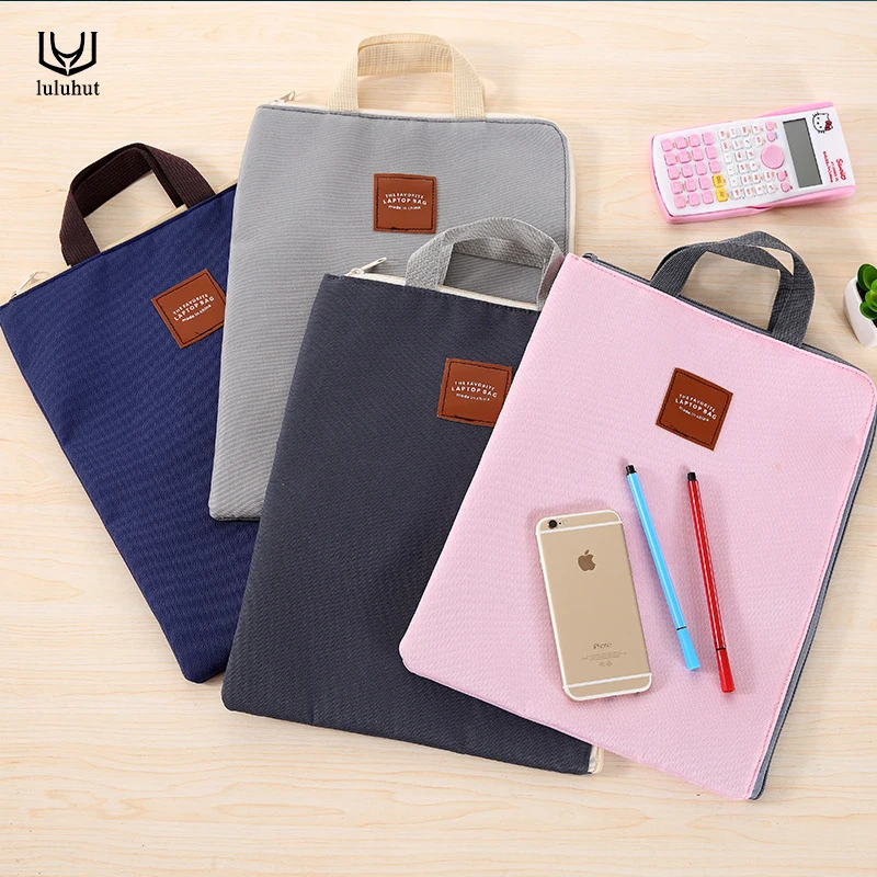 luluhut A4 document bag magazine organizer portable folder office supplies organizer briefcase