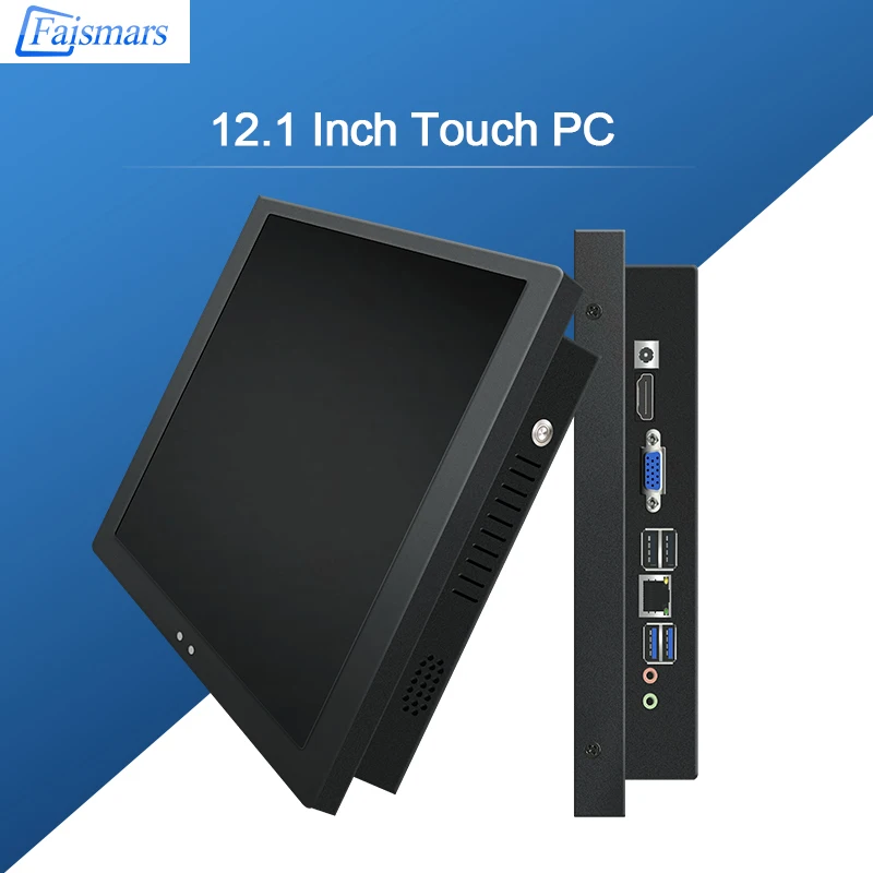Faismars OEM ODM моноблок ПК intel I3 4025U двухъядерный 12 1 дюймовый резистивный/емкостный