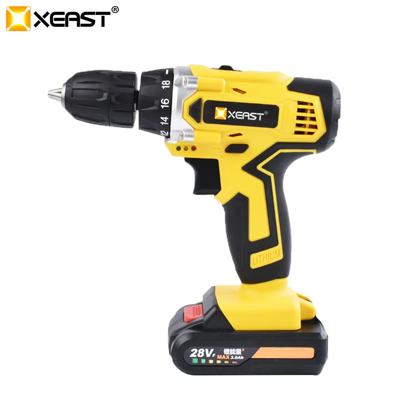 

XEAST additional lithium-ion Battery Cordless Electric drill hole electrical Screwdriver hand driver Wrench power tools
