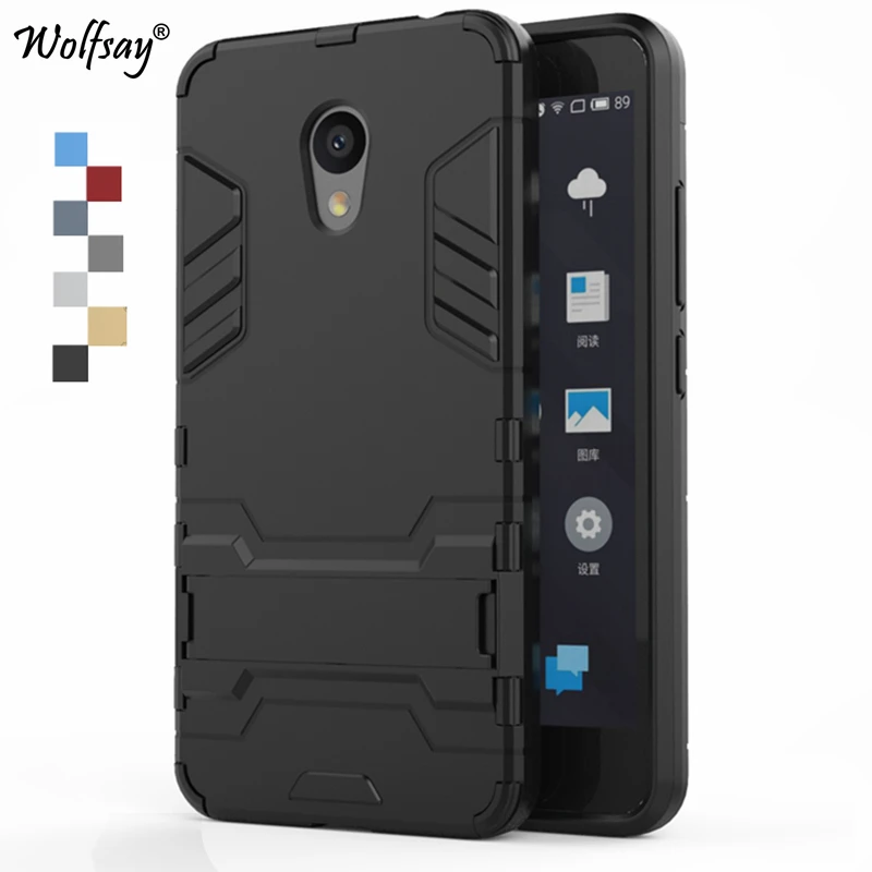 

Cover For Meizu M5C M5 C M710H Case Slim PC + Soft Rubber Armor Phone Case For Meizu M5C Cover 5.0 inch Fundas Coque Wolfsay !