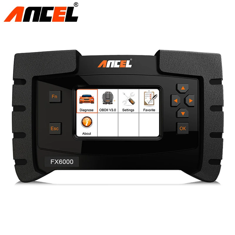 

OBD2 Scanner Ancel FX6000 Full ECU System Car Diagnostic Tool ABS Airbag SAS EPB DPF Oil Reset Programming OBD 2 Car Diagnostics