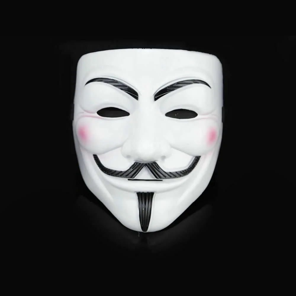 FANLUS V for Vendetta Anonymous Guy Fawkes Resin Fancy Cool Costume Cosplay Mask for Parties, Carnivals (3)