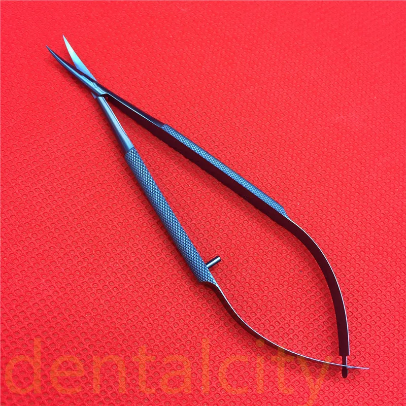 Suportes de Agulha + 11.5cm Titanium Tlloy Instrumentos Cirúrgicos Oftálmicos Dentários Microcirúrgicos Tesoura Pinças 3 Cheap Instrumentos p pálpebra
