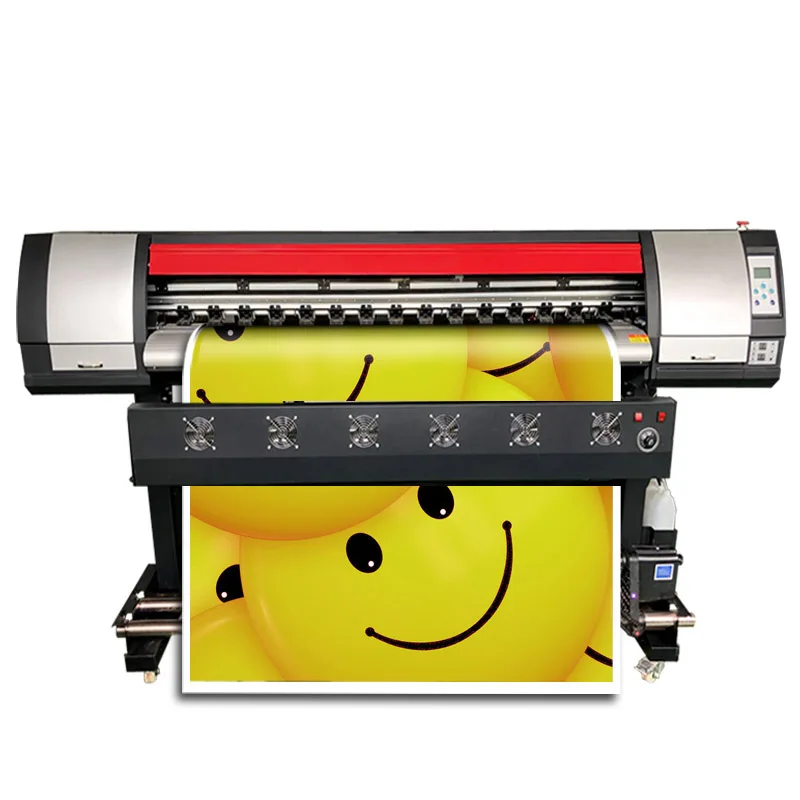 

Canvas Printing Machine Dx5 Head 1440Dpi Vinyle Plotter Adversting Poster 1600Mm Digital Ink Jet Eco Solvent Printer Plotter