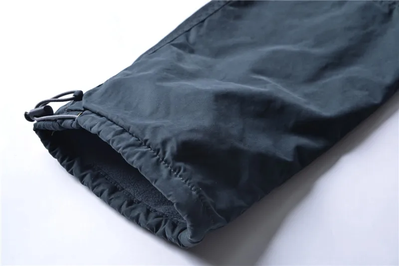YOLAO brand Winter Double Layer Men's Cargo Pants Warm Baggy Pants Cotton Trousers For Men Male Mil