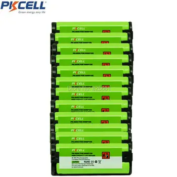 

12 Pack Cordless Phone Battery NI-MH 5/4AAA*2 850mAh 2.4V HHR-P105 PKCELL PK-0006