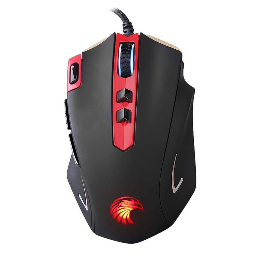  Z7300 Professional Wired Gaming Mouse 8 Buttons 4000 DPI Optical Game Mice With Colorful LED Backli