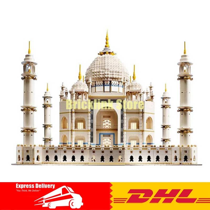 IN STOCK Free shipping New LEPIN 17001 5952pcs The taj mahal Model Building Kits Brick Toys 10189 Christmas Gift