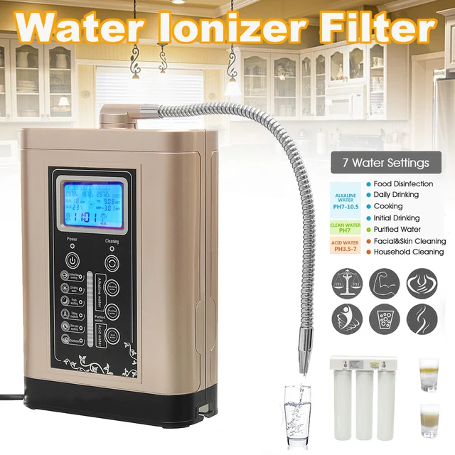 LF700 Water Ionizer Purifier LCD Tou.ch Control Alkaline Acid PH Adjust Machine